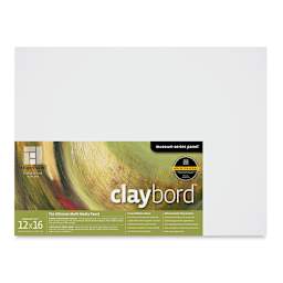 Ampersand Claybord - 12'' x 16'', 3/4'' Cradled