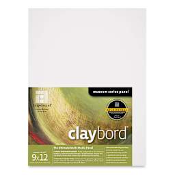 Ampersand Claybord - 9'' x 12'', 3/4'' Cradled