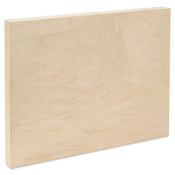 Art Boards Natural Maple Panel - 9" x 12", 1" Cradle