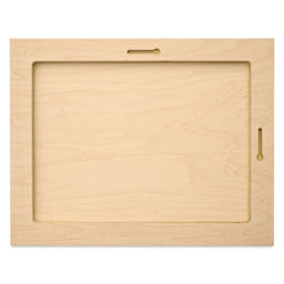 Art Boards Natural Maple Panel - 11" x 14", 1" Cradle - back