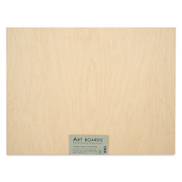 Art Boards Natural Maple Panel - 18" x 24", 1" Cradle - front in packaging
