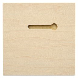 Art Boards Natural Maple Panel - 4" x 4", uncradle - back