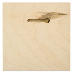Art Boards Natural Maple Panel - 5" x 5", uncradle - back