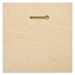 Art Boards Natural Maple Panel - 6" x 6", uncradle - back