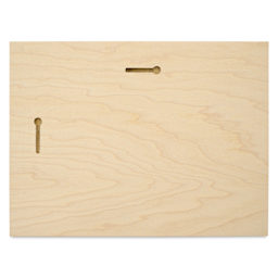 Art Boards Natural Maple Panel - 9" x 12", Uncradled - back