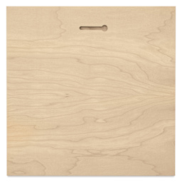 Art Boards Natural Maple Panel - 10" x 10", Uncradled - back