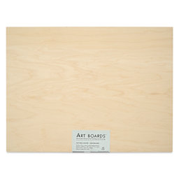 Art Boards Natural Maple Panel - 18" x 24", Uncradled - front in packaging