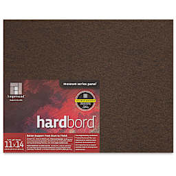 Ampersand Hardbord Panel - 11" x 14", 1/8" Flat Panel