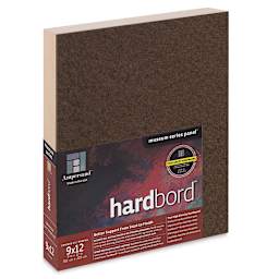 Ampersand Hardbord Panel - 9" x 12", 1-1/2" Cradled