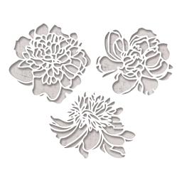Sizzix Thinlits Dies - Set of 3 Blossom Dies
