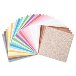 Sizzix Big Shot Machine Starter Kit papers