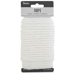 Darice White Polyester Rope
