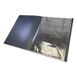 Itoya Original Art Profolio - 24" x 18", Black, Portrait, 24 Pages, open