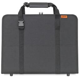 Prat Start 3 Portfolio - Side view of portfolio showing straps
