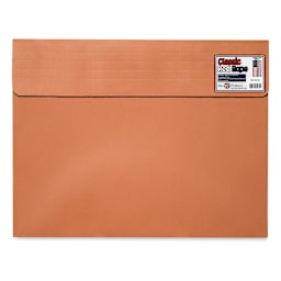 Star Products Wallet Portfolio - 9 1/2" x 11 3/4" x 2", Red, Without Handles