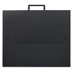 Prat Start 0 Essential Portfolio - Front view of Black Portfolio
