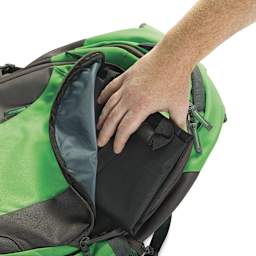 
Blick Essentials Folding Portfolio Being Taken out of Backpack