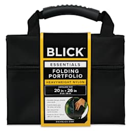 Blick Essentials Folding Portfolio - 20" x 26, folded, front of packaging