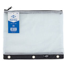 Alvin 3-Ring Binder Mesh Zipper Bag