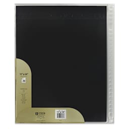 Itoya Superclear Refill Pages - 11" x 14", Pkg of 10, back of packaging