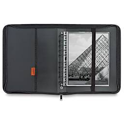 Start I Presentation Case - Open flat showing sheets and pocket