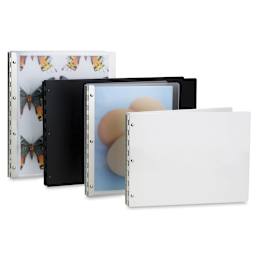 Vista Screwpost Binder - Selection of sizes and covers shown
