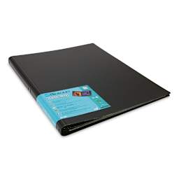 Itoya Art Profolio Multi-Ring Binder - 13" x 19", Black, Portrait