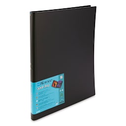 Itoya Art Profolio Multi-Ring Binder - 13" x 19", Black, Portrait