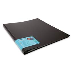 Itoya Art Profolio Multi-Ring Binder - 24" x 18", Black, Portrait