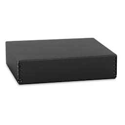 Lineco Museum Storage Box - 12" x 9" x 3", Black