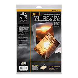 Lineco Digital Print Sleeve Pack - 11" x 17", Pkg of 25