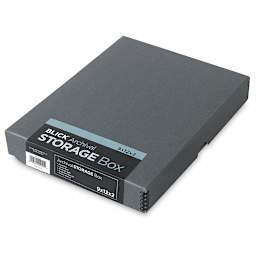 Archival Storage Box, Gray 9"x12"