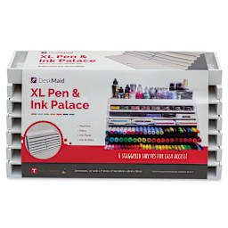 Totally Tiffany Desk Maid Pen and Ink Palace - XL (front view with packaging)