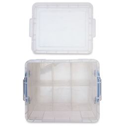 Lift-Out Tray Storage Box - Tall (lid off and tray inside)