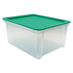 Dial Industries Tuft Tote with Lid - Large, Green Lid