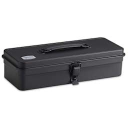 Toyo Trunk Shape T-320 Toolbox - Black, 12.5" x 4.9" x 3.3