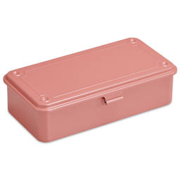 Toyo Stackable Storage Box T-190 - Live Coral, 8" x 4" x 2"