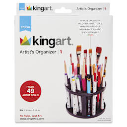 Kingart Artist’s Organizer, front of packaging