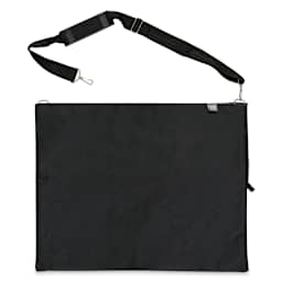 Prat Dual-Size Portfolio - Folded with shoulder strap
