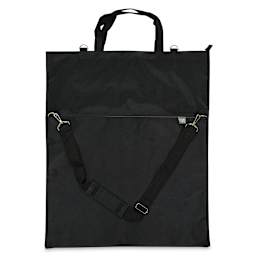 Prat Dual-Size Portfolio - Upright with shoulder strap in front
