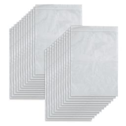 Uline Reclosable Poly Bags, 10" x 14", Pack of 24
