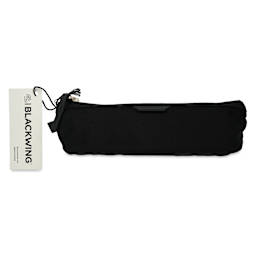 Blackwing Pencil Pouch - Black, 3-1/2" x 10" with tag