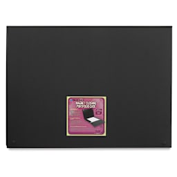 Itoya Magnet Closure Portfolio Case - Top view of Case closed with label