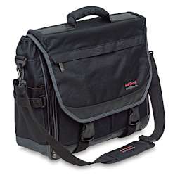 Just Stow-It Messenger Bag - Left angled view of closed bag