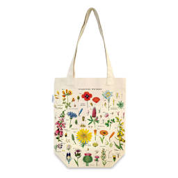 Cavallini Wildflowers Tote Bag