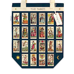 Cavallini Vintage Tarot Tote Bag close-up