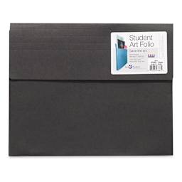 Star Products Student Art Folio - Black, 9-1/2" x 11-3/4"