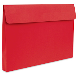 Star Products Student Art Folio - Red, 14'' x 20'' (side view)
