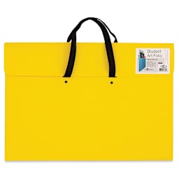 Star Products Student Art Folio with Handles - Yellow, 14" x 20"
