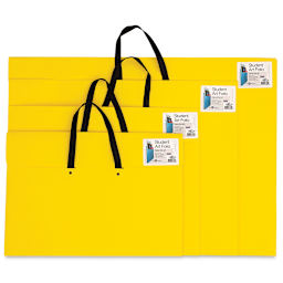 Star Products Student Art Folio with Handles - Yellow, available in a variety of sizes
